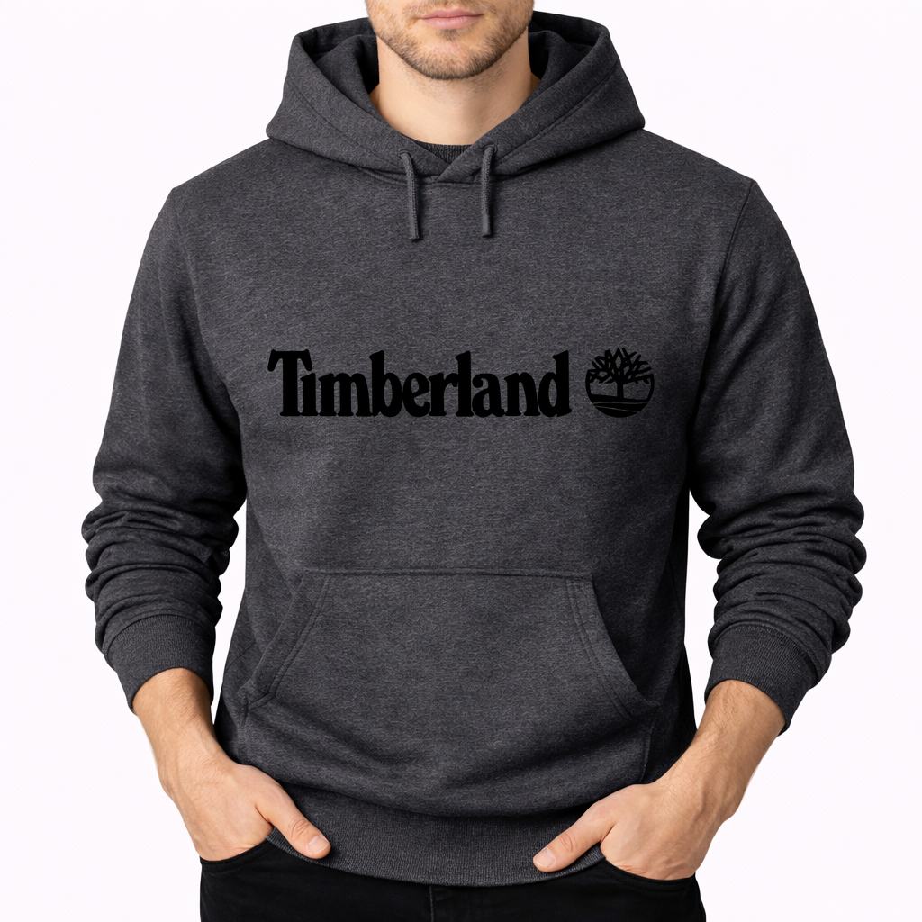 Men's Timberland Pullover Hoodie - Charcoal