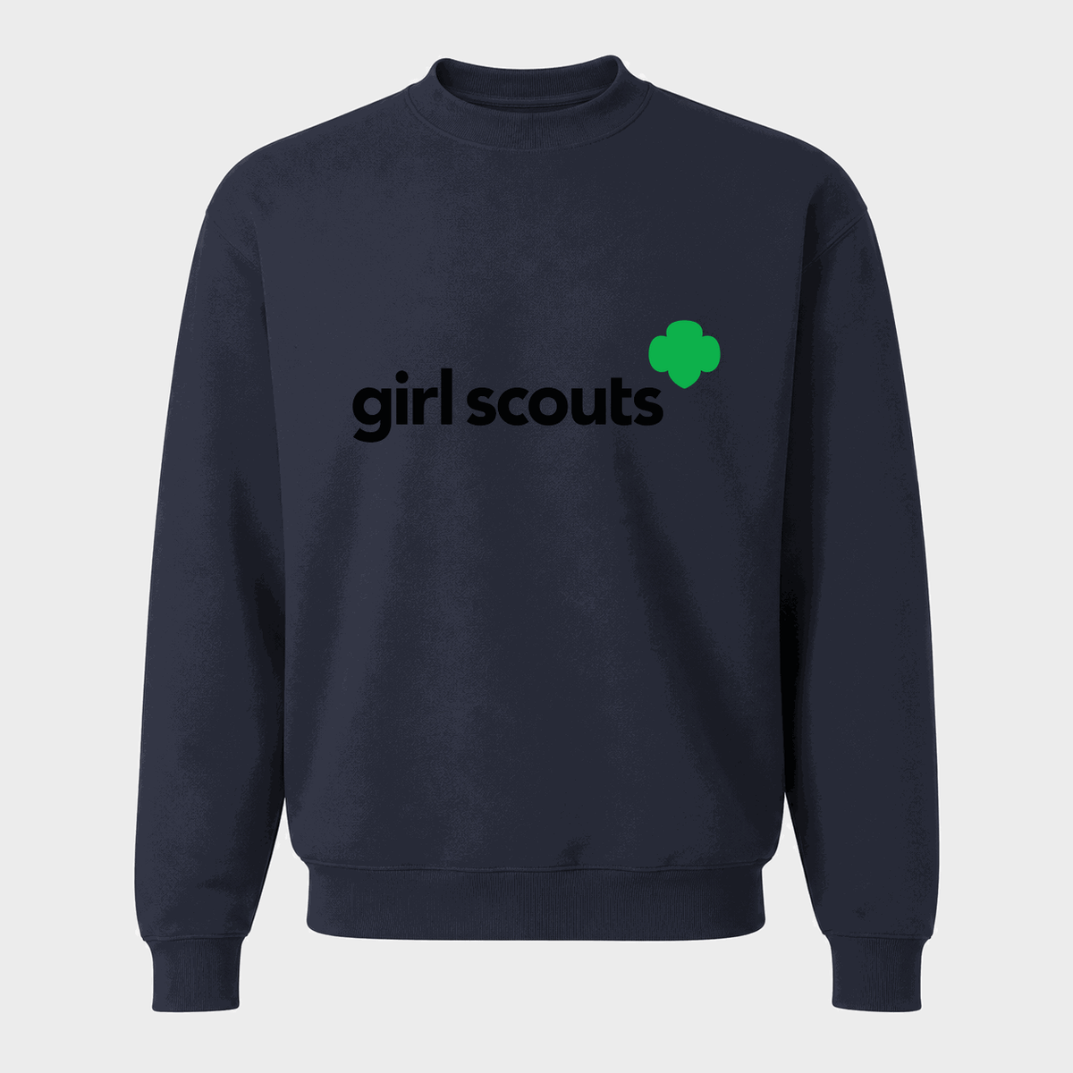 Men's Girl Scouts Logo Crewneck Sweatshirt - Navy
