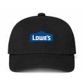 Lowe's Logo Black Dad Baseball Cap Hat