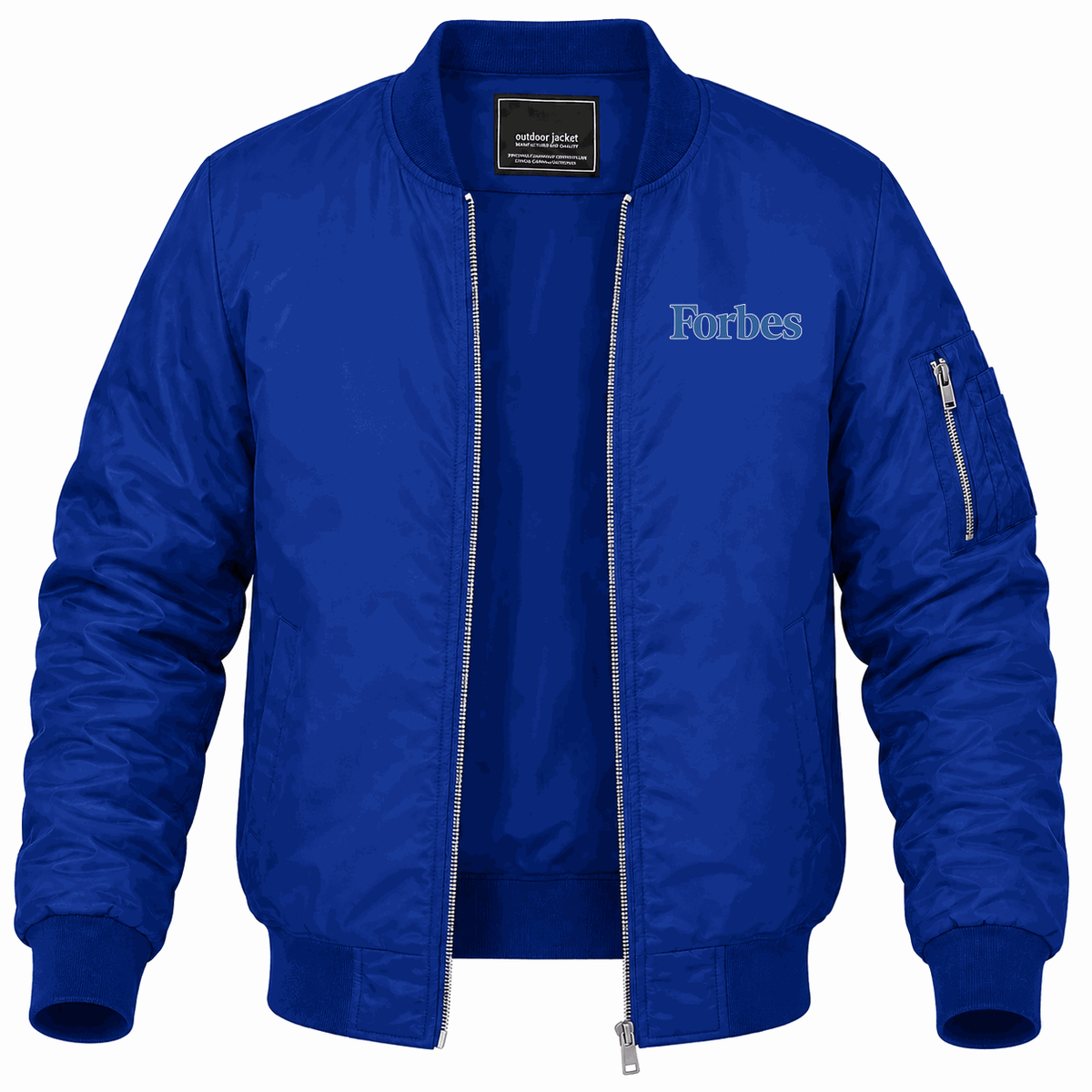 Men's Forbes Lightweight Bomber Jacket - Blue
