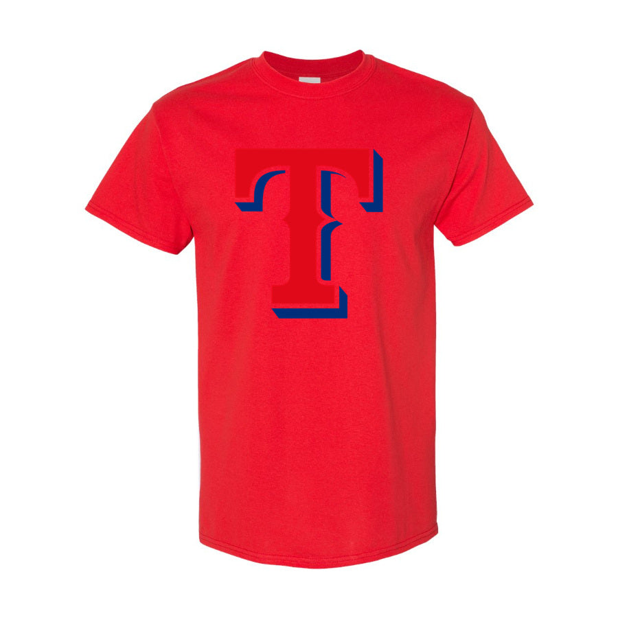 Men's Texas Rangers Cotton T-Shirt - Red