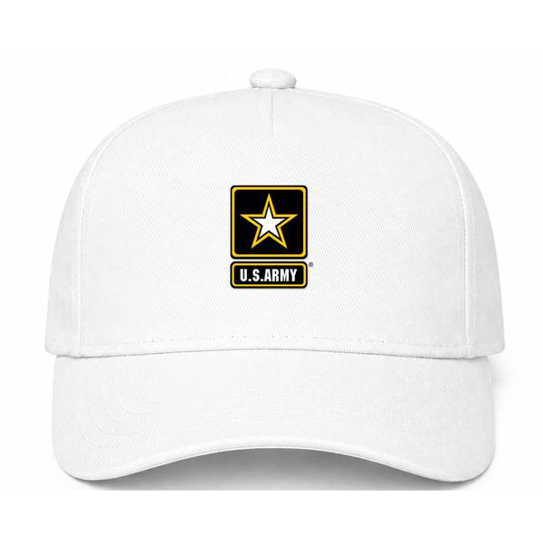 U.S. Army Logo White Dad Baseball Cap Hat