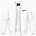 Men's Cricket Wireless Lightweight Bomber Jacket - White