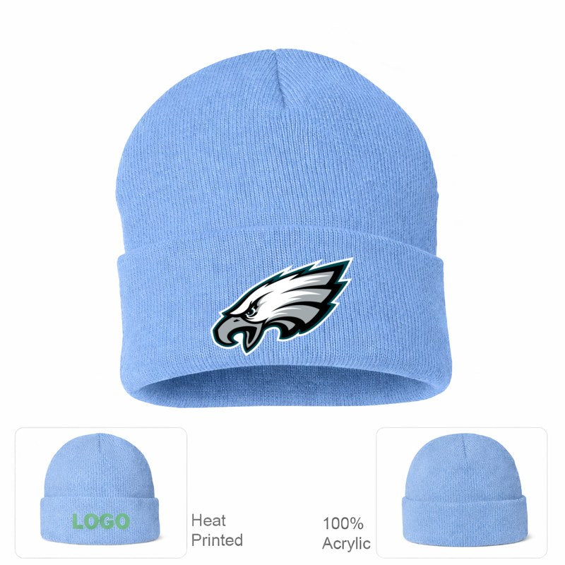 Philadelphia Eagles Sky Blue Beanie Hat
