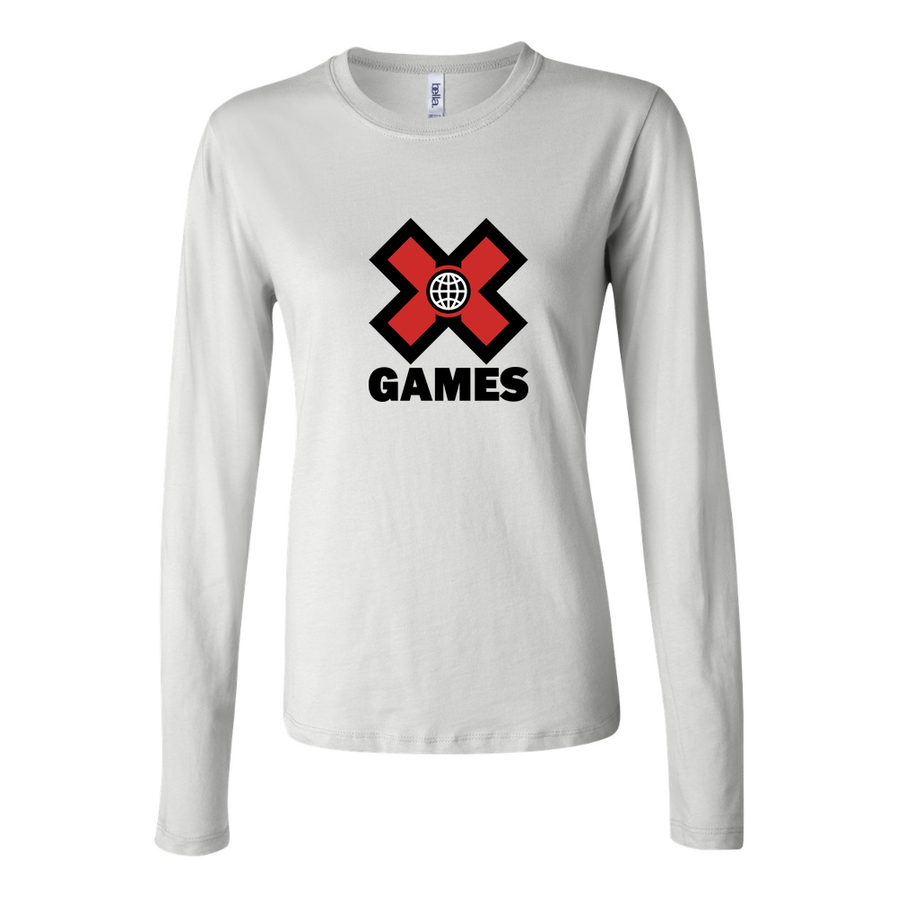 Women's X Games Long Sleeve T-Shirt - White