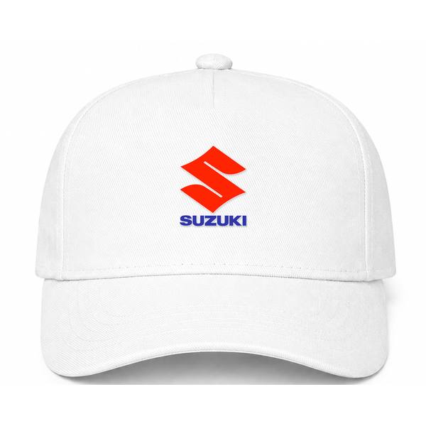 Suzuki Logo White Dad Baseball Cap Hat