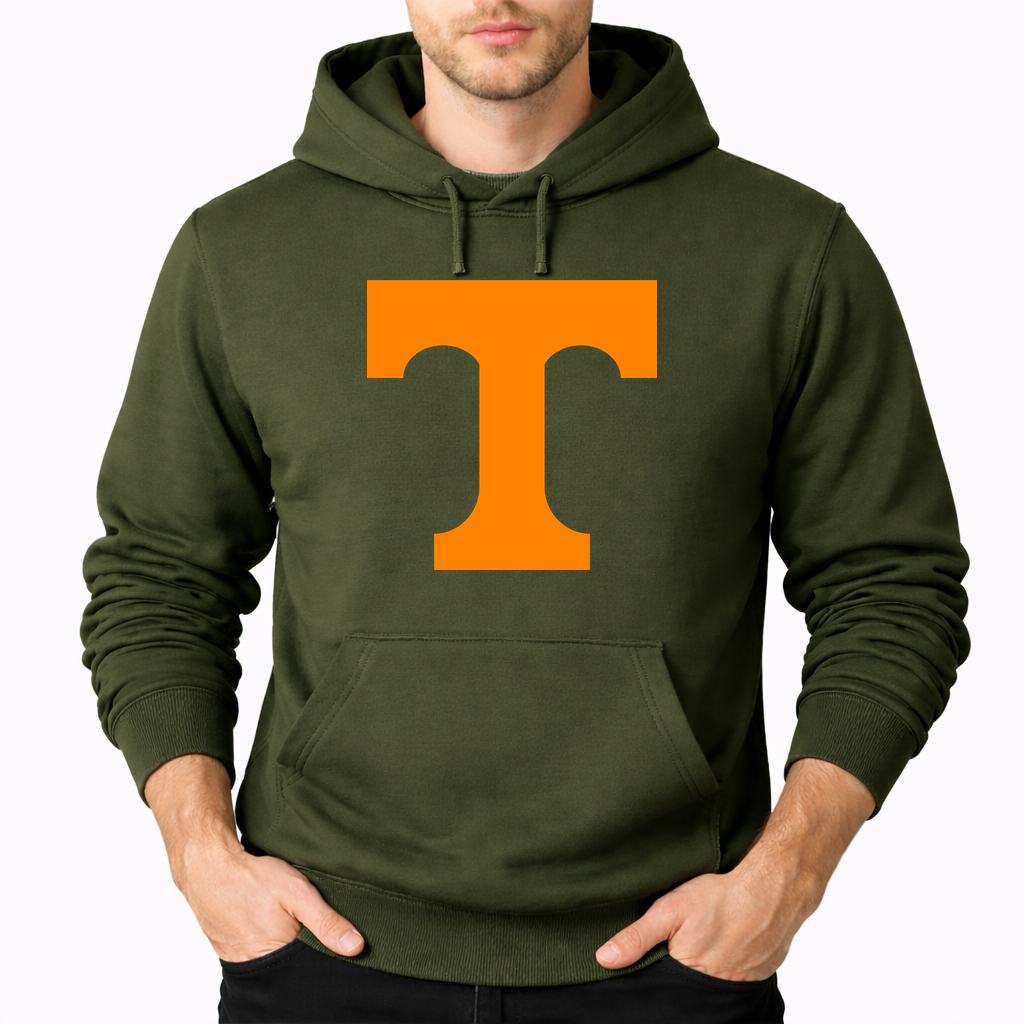 Men's Tennessee Volunteers Pullover Hoodie - Army Green