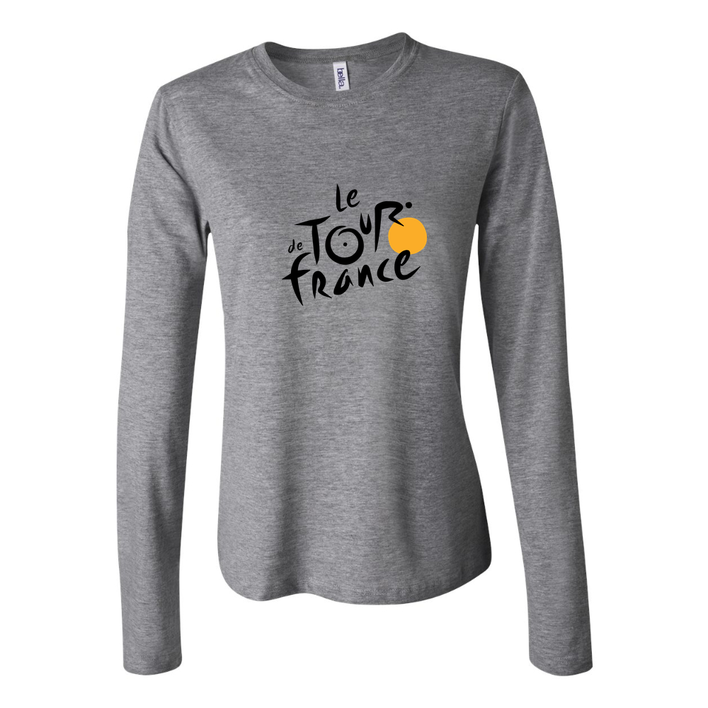 Women's Tour de France Long Sleeve T-Shirt - Gray