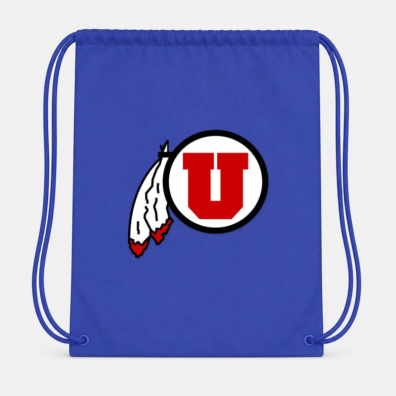 Utah Utes Drawstring Bag - Blue
