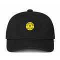 Gold's Gym Logo Black Dad Baseball Cap Hat