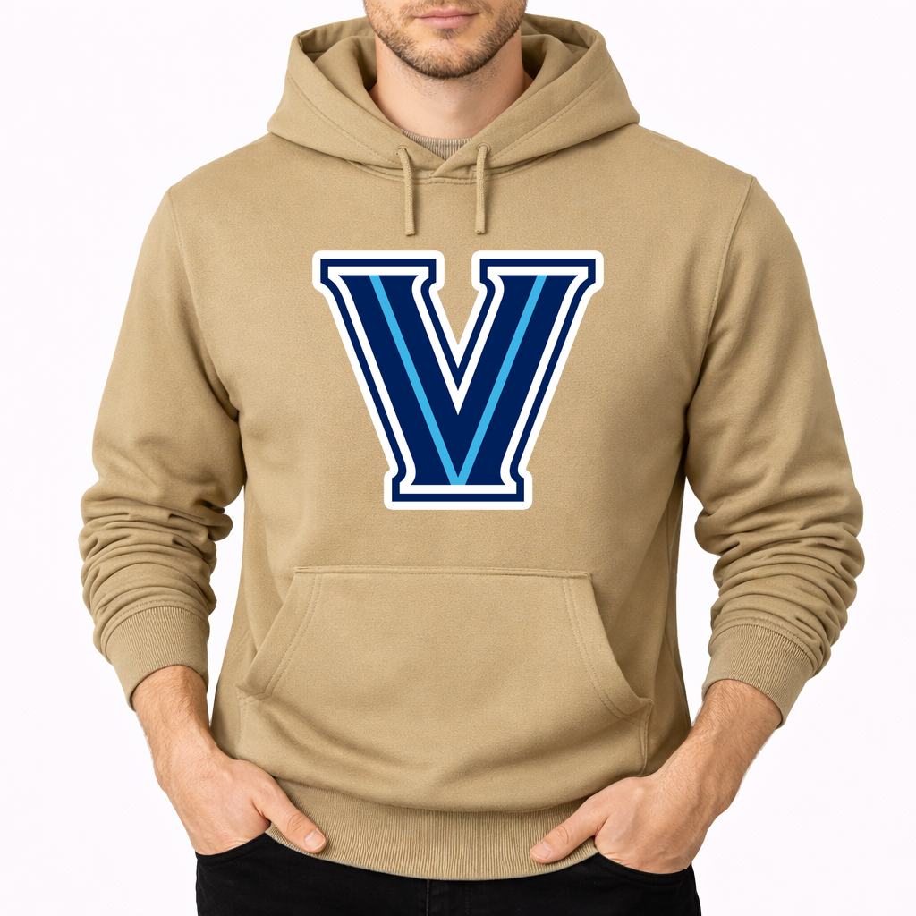 Men's Villanova Wildcats Pullover Hoodie - Tan