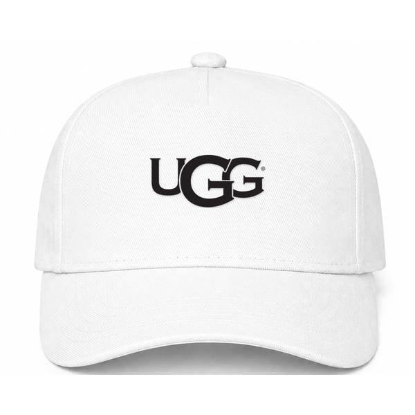 UGG Logo White Dad Baseball Cap Hat