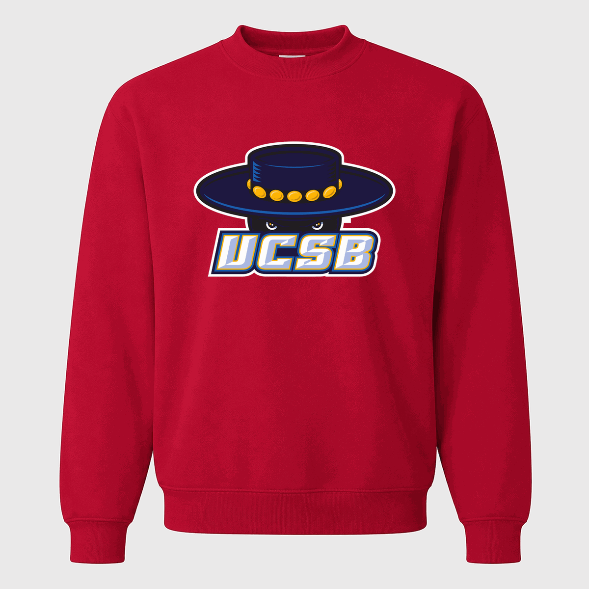 Men's UCSB Gauchos Crewneck Sweatshirt - Red