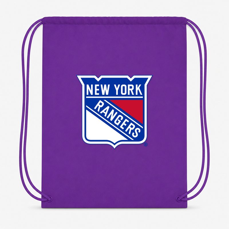 New York Rangers Drawstring Bag - Purple