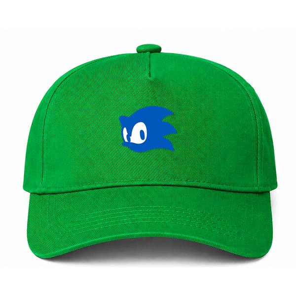 Sonic Logo Green Dad Baseball Cap Hat