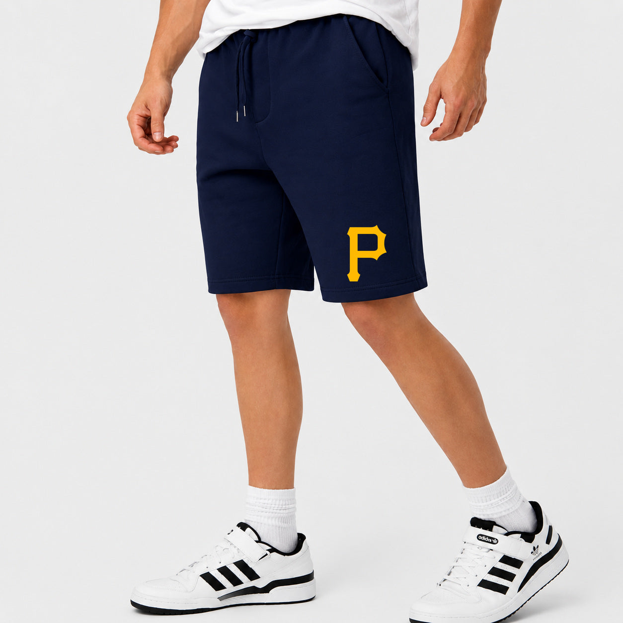 Men's Pittsburgh Pirates Cotton Shorts - Navy