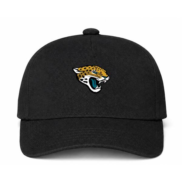 Jacksonville Jaguars NFL Logo Black Dad Baseball Cap Hat