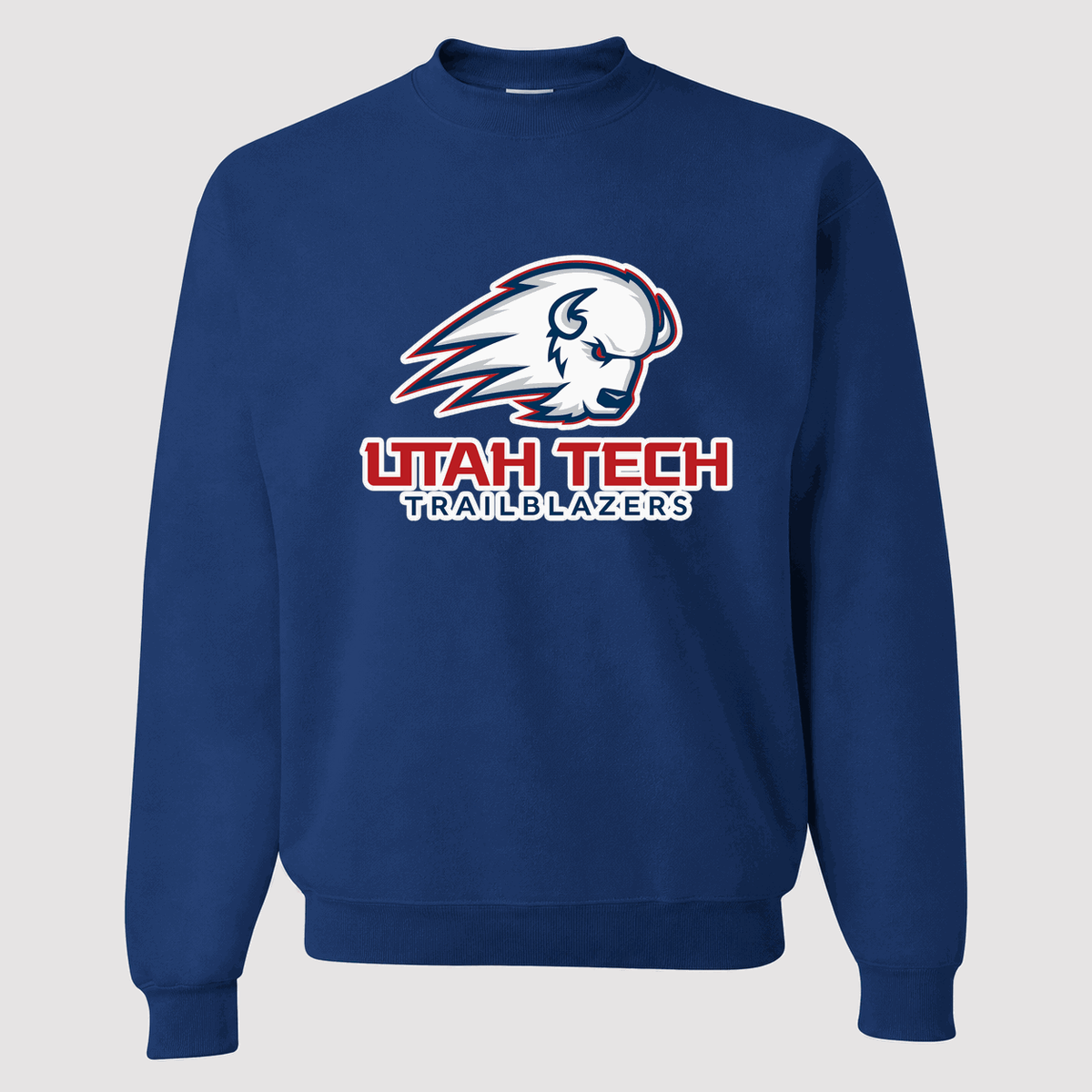 Men's Utah Tech Trailblazers Crewneck Sweatshirt - Blue