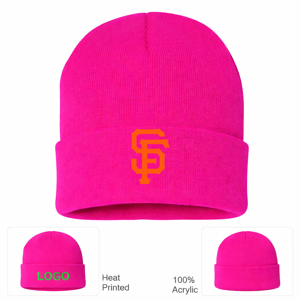 MLB San Francisco Giants Beanie Hat - Hot Pink