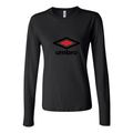Women's Umbro Logo 1536x864 Long Sleeve T-Shirt - Black