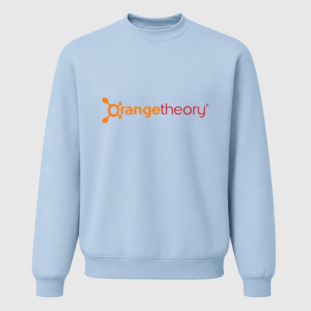 Men's Orangetheory Fitness Crewneck Sweatshirt - Sky Blue
