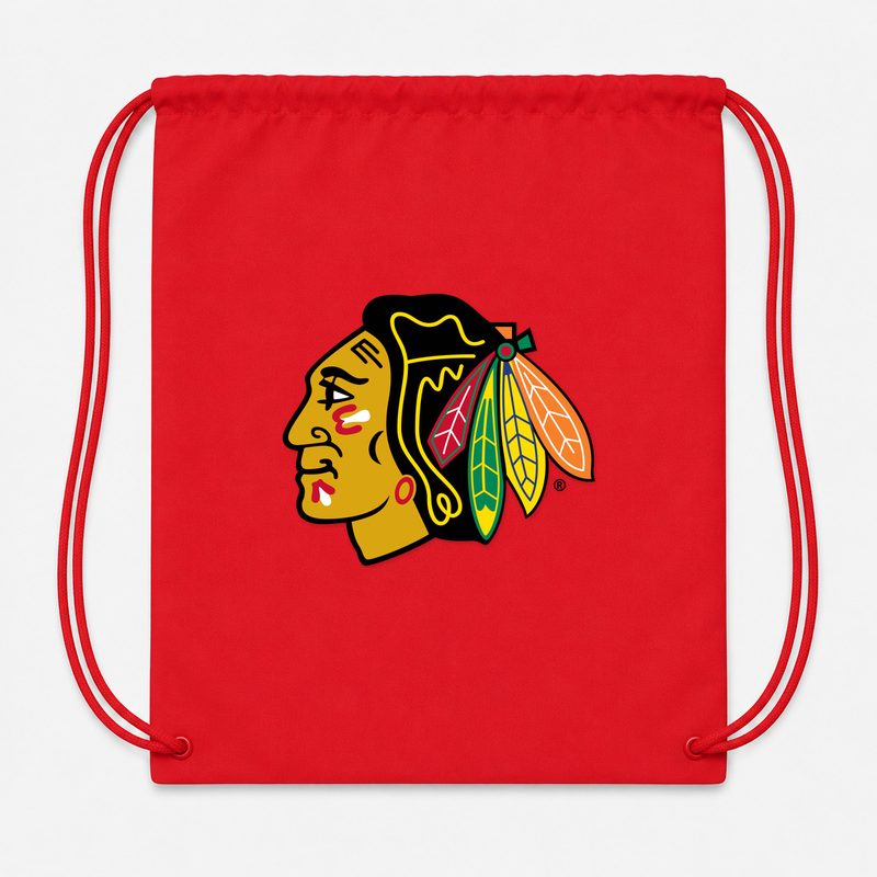 Chicago Blackhawks Drawstring Bag - Red