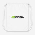 NVIDIA Drawstring Bag - White