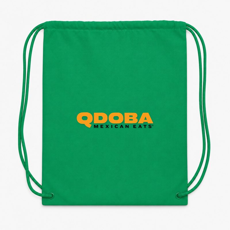 Qdoba Drawstring Bag - Green