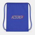 Snickers Food Drawstring Bag - Blue
