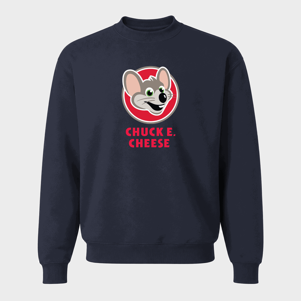 Men's Chuck E. Cheese Crewneck Sweatshirt - Navy