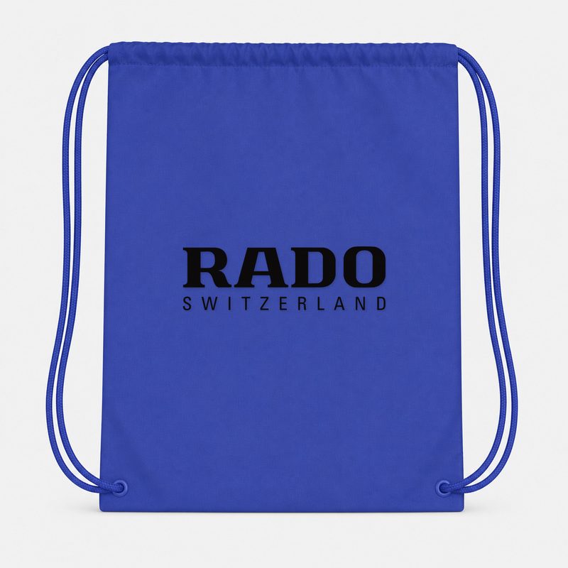 Rado Drawstring Bag - Blue