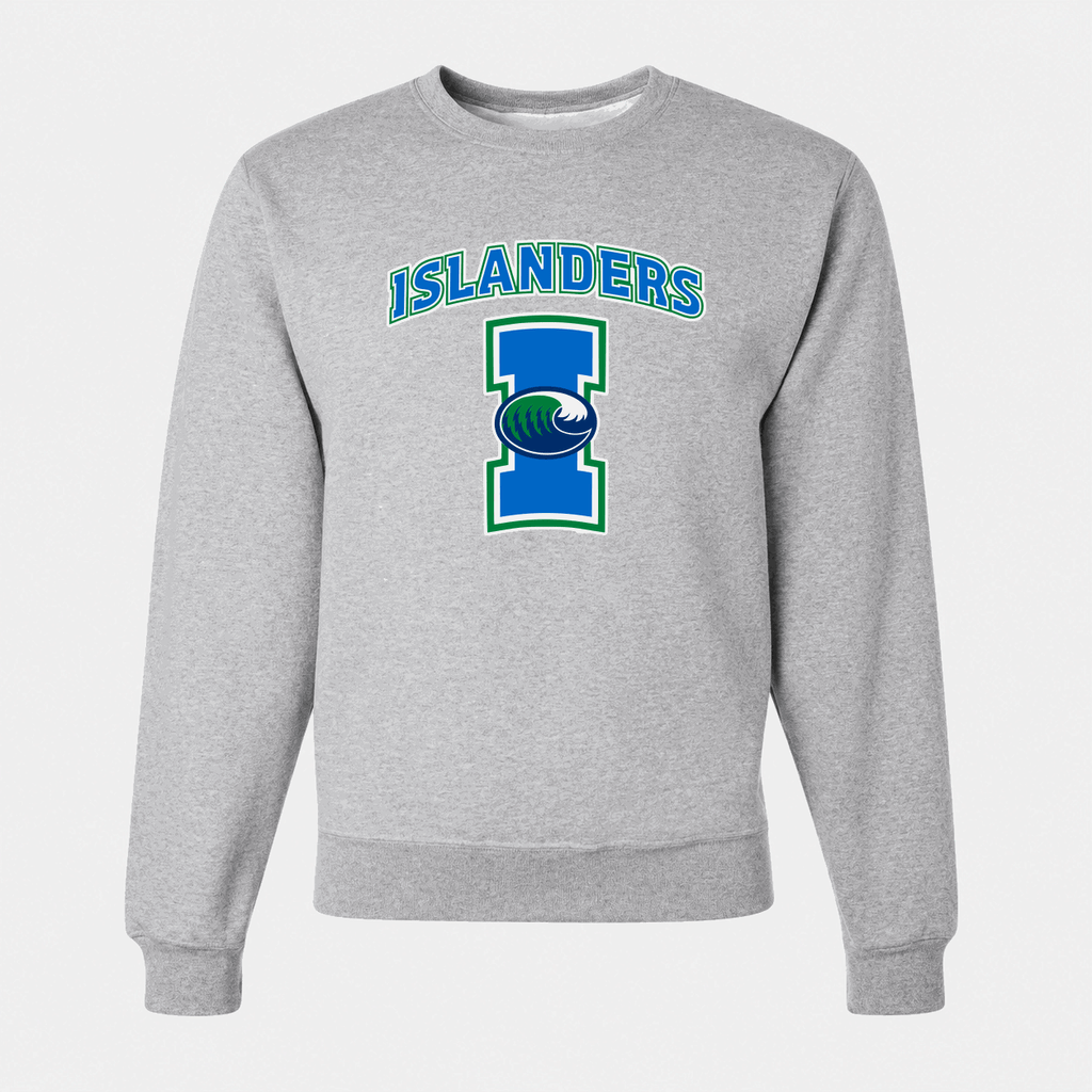 Men's Texas AM CC Islanders Crewneck Sweatshirt - Gray