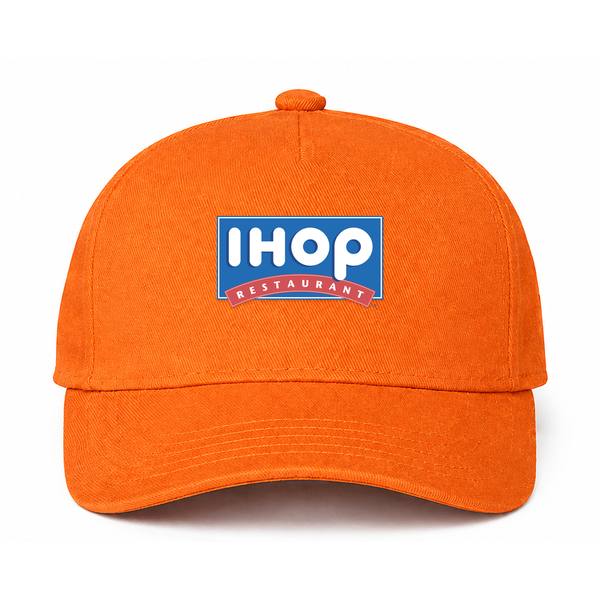 IHOP Logo Orange Dad Baseball Cap Hat