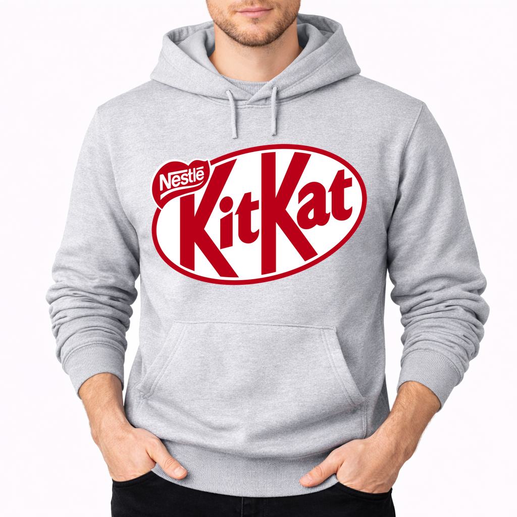 Men's Kit Kat Pullover Hoodie - Gray