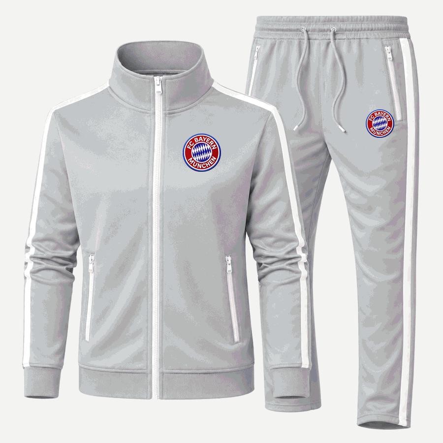 FC Bayern Munich Soccer tracksuit in Gray