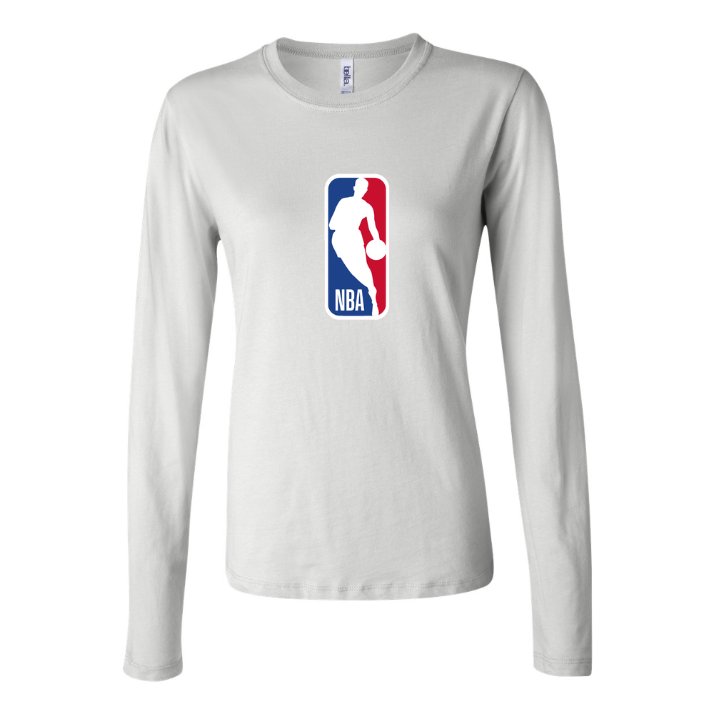 Women's nba Long Sleeve T-Shirt - White