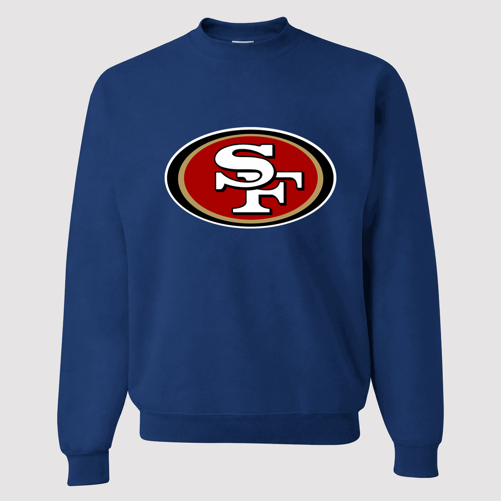 Men's San Francisco 49ers Crewneck Sweatshirt - Blue