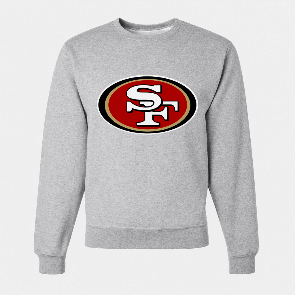 Men's San Francisco 49ers Crewneck Sweatshirt - Gray