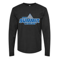 Men's The Summit League Logo Long sleeves Cotton Blend T-Shirt - Black