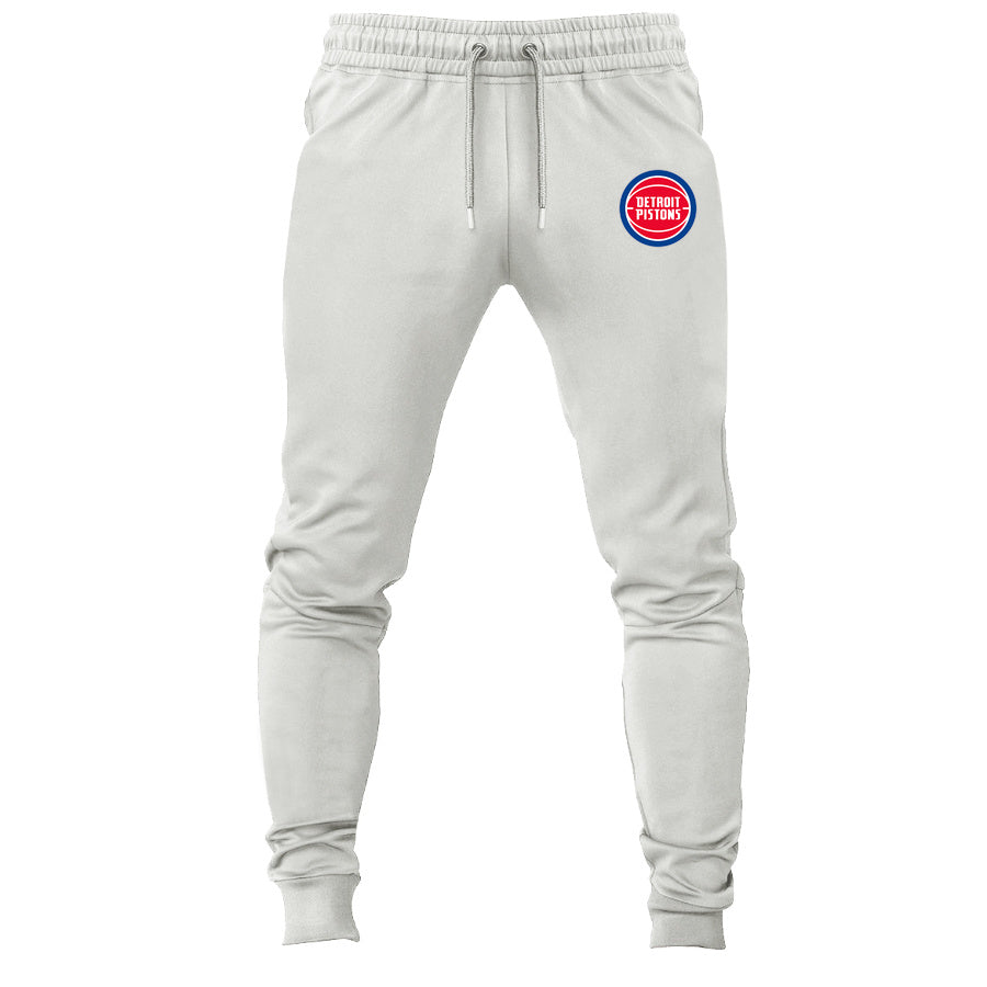Detroit Pistons joggers sweatpants - White