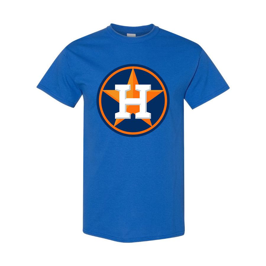 Men's Houston Astros Cotton T-Shirt - Blue