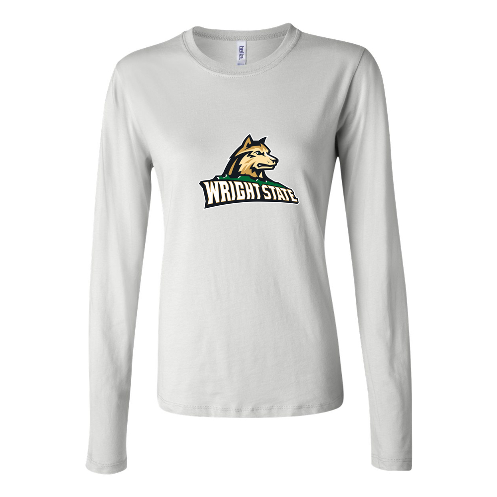 Women's Wright State Raiders Long Sleeve T-Shirt - White