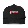 Texaco Logo Black Dad Baseball Cap Hat