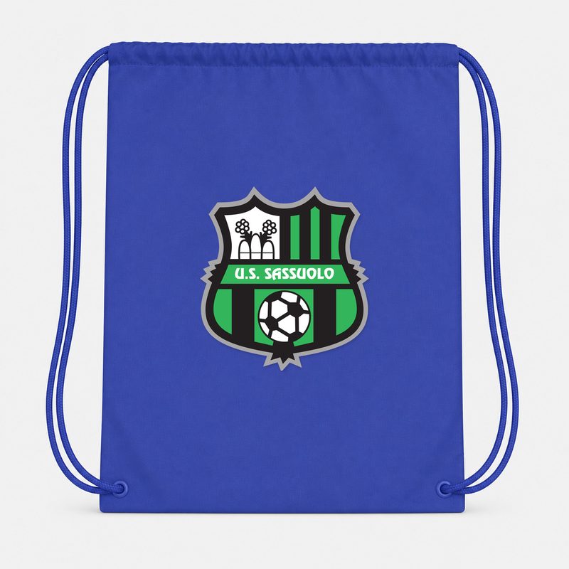 U.S. Sassuolo Soccer Drawstring Bag - Blue
