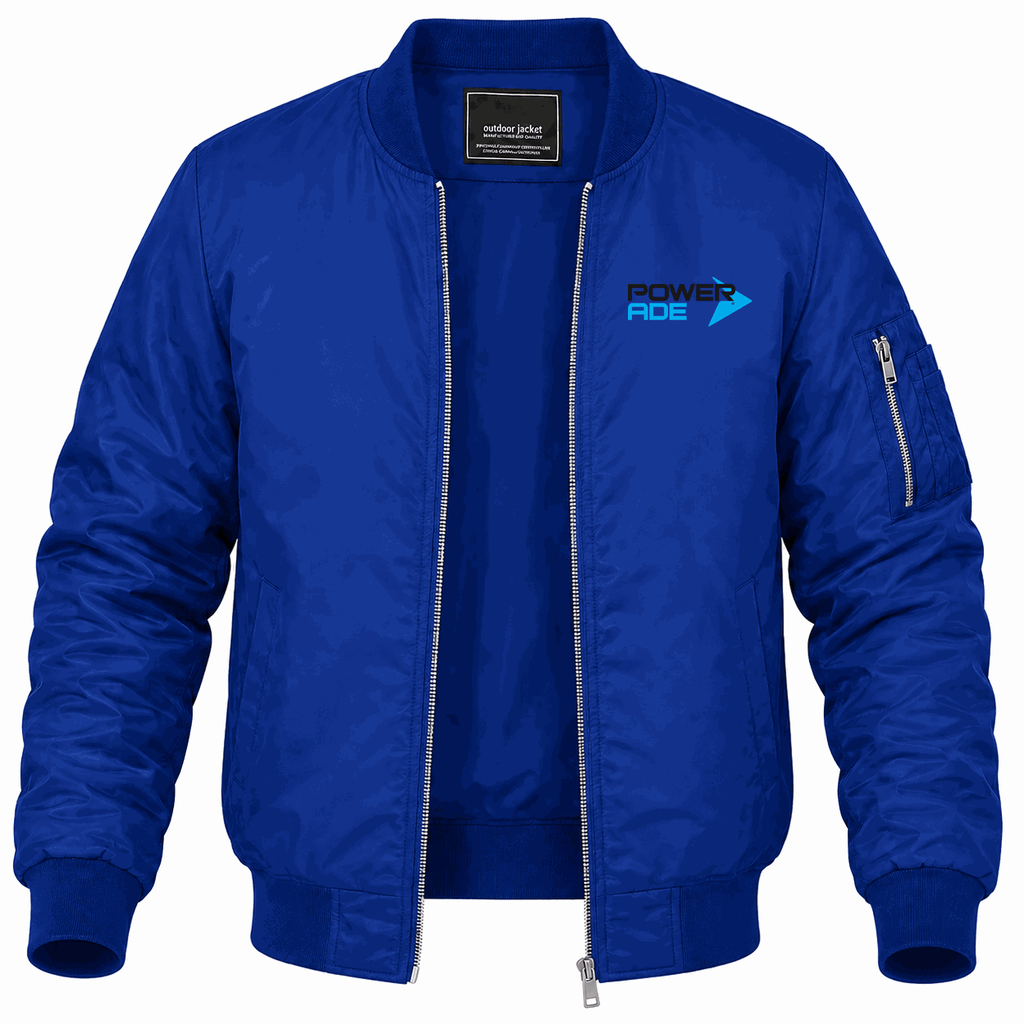 Men's Powerade Lightweight Bomber Jacket - Blue