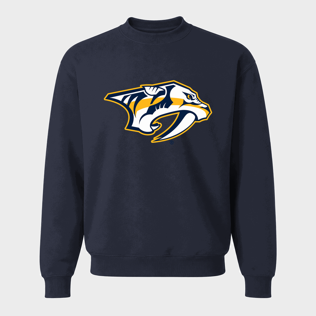 Men's Nashville Predators Crewneck Sweatshirt - Navy