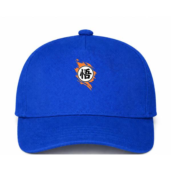 Dragon Ball Z Logo Blue Dad Baseball Cap Hat