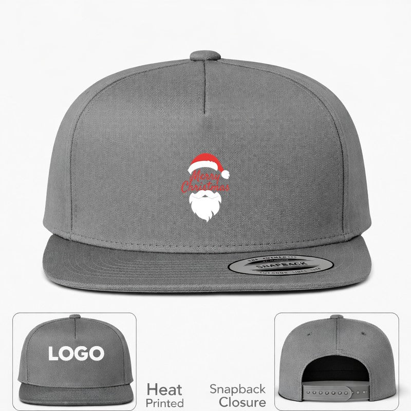 merry christmas and santa claus 1 Snapback Hat