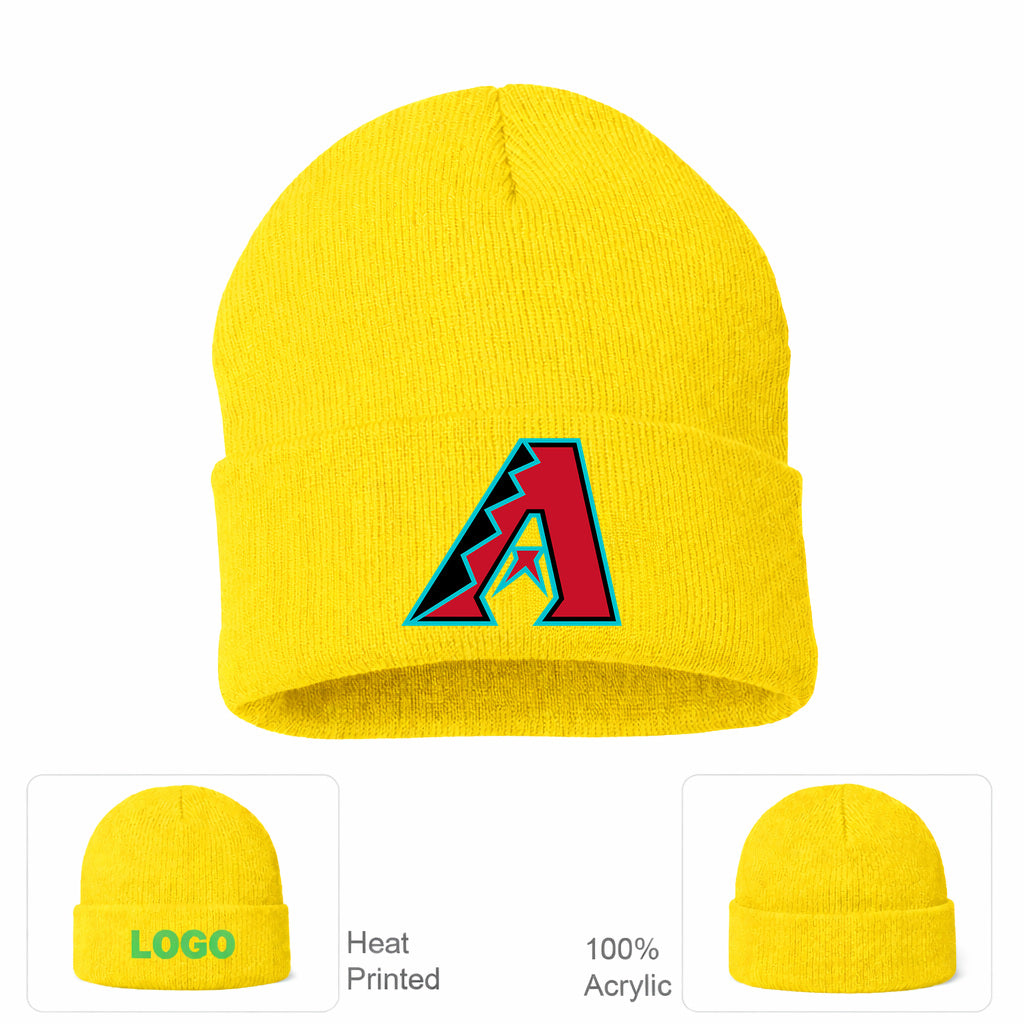 MLB Arizona Diamondbacks Beanie Hat - Yellow