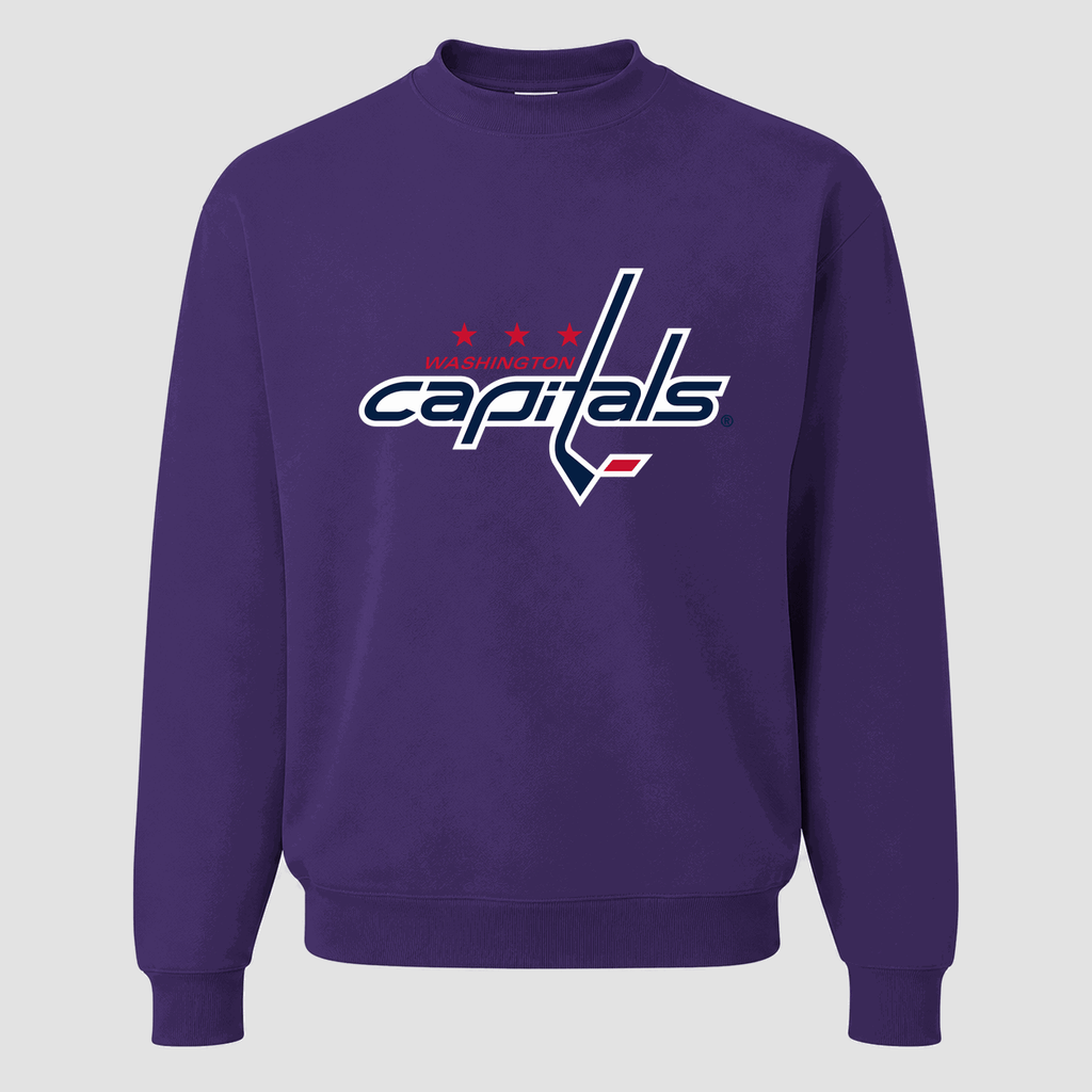Men's Washington Capitals Crewneck Sweatshirt - Purple